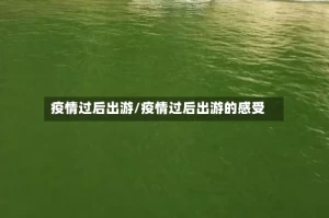 疫情过后出游/疫情过后出游的感受