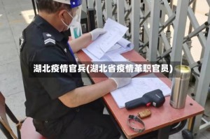 湖北疫情官兵(湖北省疫情革职官员)