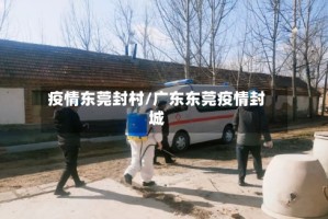 疫情东莞封村/广东东莞疫情封城