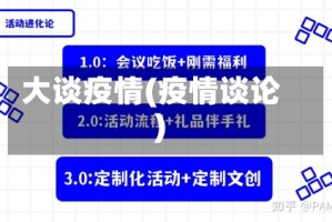 大谈疫情(疫情谈论)