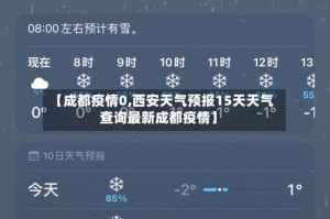 【成都疫情0,西安天气预报15天天气查询最新成都疫情】