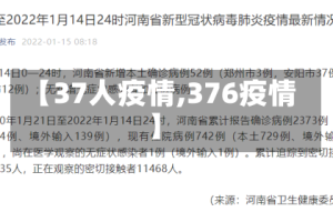 【37人疫情,376疫情】