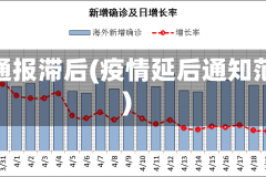 疫情通报滞后(疫情延后通知范文)