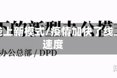 疫情线上新模式/疫情加快了线上化速度
