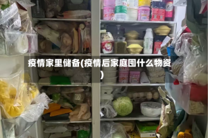 疫情家里储备(疫情后家庭囤什么物资)
