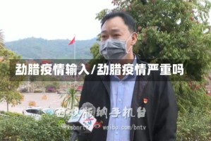 勐腊疫情输入/勐腊疫情严重吗