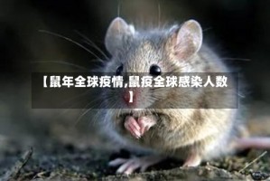 【鼠年全球疫情,鼠疫全球感染人数】