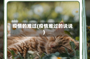 疫情的难过(疫情难过的说说)