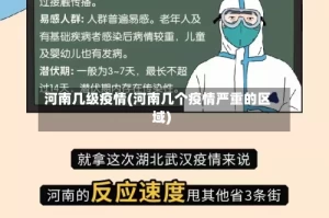 河南几级疫情(河南几个疫情严重的区域)