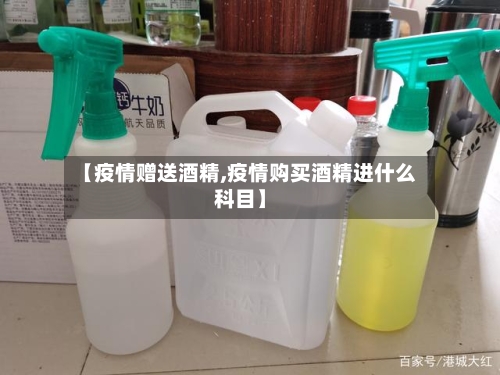 【疫情赠送酒精,疫情购买酒精进什么科目】-第2张图片