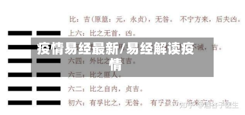 疫情易经最新/易经解读疫情-第1张图片