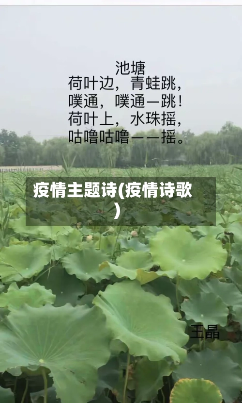 疫情主题诗(疫情诗歌)-第1张图片