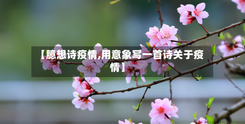 【臆想诗疫情,用意象写一首诗关于疫情】-第2张图片