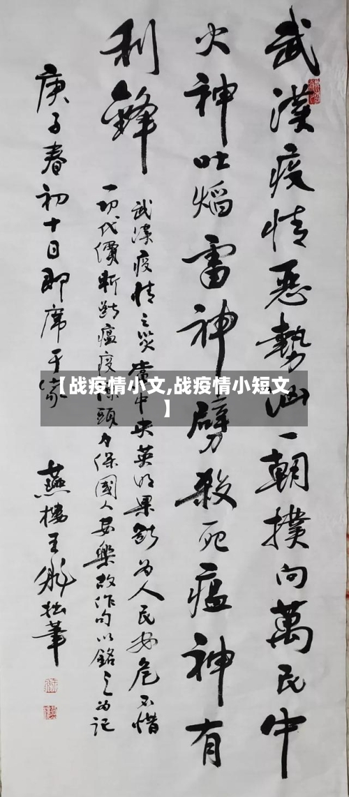 【战疫情小文,战疫情小短文】-第1张图片