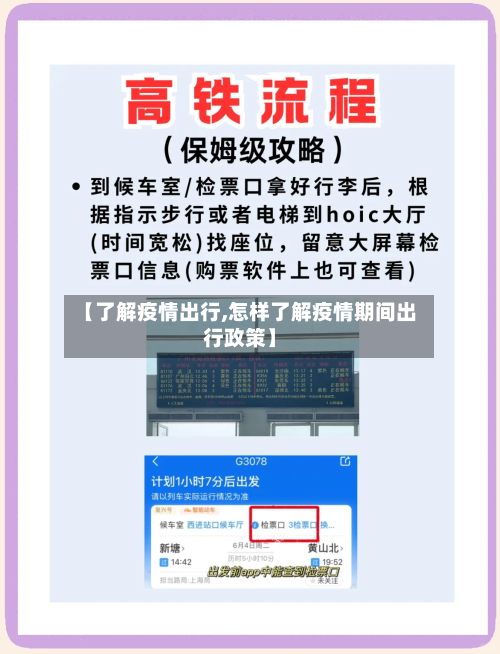 【了解疫情出行,怎样了解疫情期间出行政策】-第1张图片