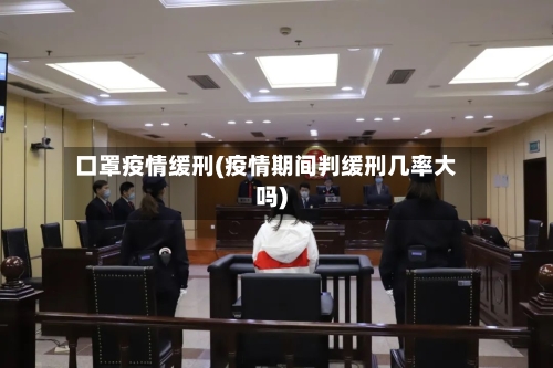 口罩疫情缓刑(疫情期间判缓刑几率大吗)-第1张图片