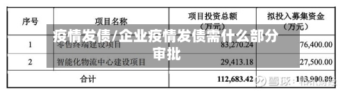 疫情发债/企业疫情发债需什么部分审批-第1张图片