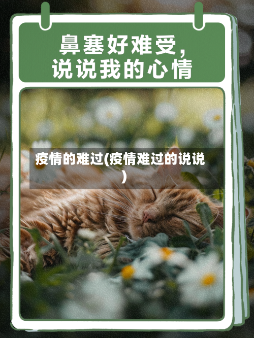 疫情的难过(疫情难过的说说)-第1张图片