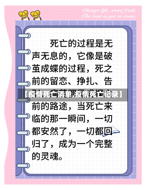 【疫情死亡清单,疫情死亡记录】-第1张图片