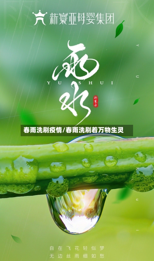 春雨洗刷疫情/春雨洗刷着万物生灵-第1张图片