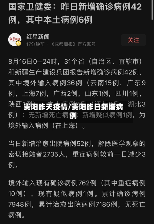 贵阳昨天疫情/贵阳昨日新增病例-第3张图片