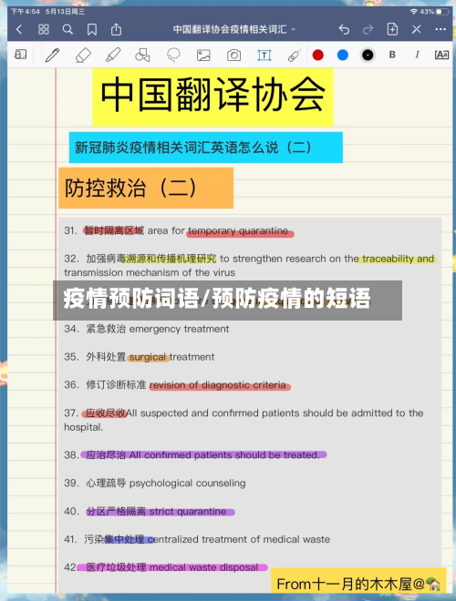 疫情预防词语/预防疫情的短语-第3张图片