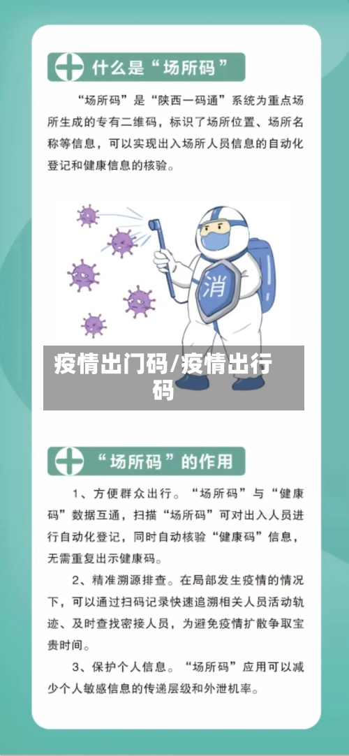 疫情出门码/疫情出行码-第1张图片