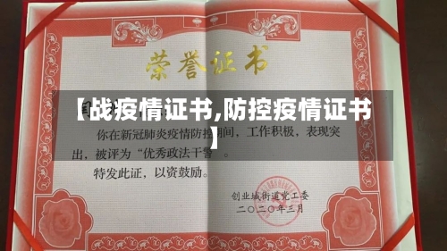 【战疫情证书,防控疫情证书】-第1张图片