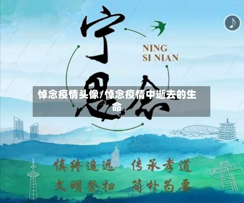 悼念疫情头像/悼念疫情中逝去的生命-第1张图片