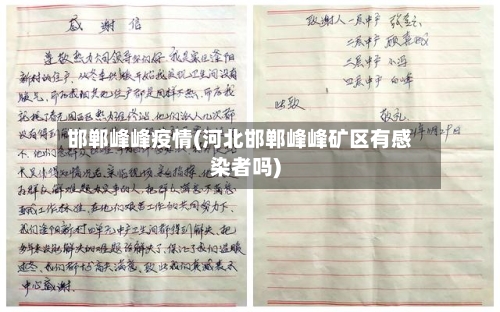 邯郸峰峰疫情(河北邯郸峰峰矿区有感染者吗)-第1张图片