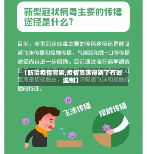 【防治疫情蔓延,疫情蔓延得到了有效遏制】-第1张图片