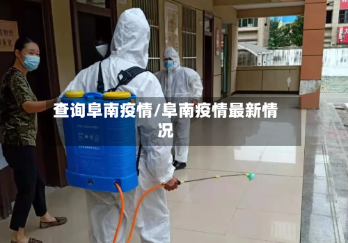 查询阜南疫情/阜南疫情最新情况-第2张图片
